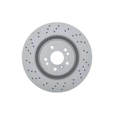 Abbildung von BOSCH 0 986 479 D09 Bremsscheibe 350 32 5 112 gelocht, Belüftet beschichtet hochgekohlt mit Schrauben MERCEDES BENZ: ML Klasse, GLE SUV, GLS