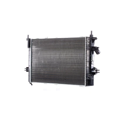 Abbildung von TYC 725 0028 R Kühler, Motorkühlung 608 378 34 Schaltgetriebe Kühlrippen mechanisch gefügt OPEL: Zafira B, Astra H Caravan, Schrägheck