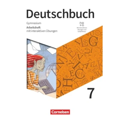 Abbildung von Deutschbuch Gymnasium Zu den Ausgaben: Neue Allgemeine Ausgabe und Niedersachsen 7. Schuljahr: Arbeitsheft Mit interaktiven Übungen online Lösungen