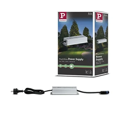 Abbildung von Paulmann Trafo &quot;Outdoor Plug &amp; Shine Power Supply Silber Alu&quot;, (Packung, 1 St.), IP67 230/24V DC 75W