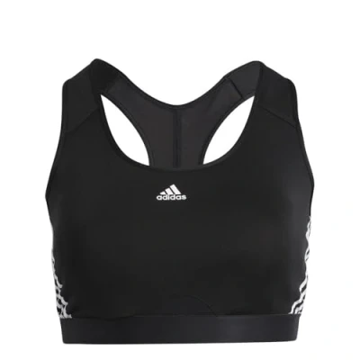 Abbildung von adidas Performance Sport BH &quot;ADIDAS POWERREACT TRAINING MEDIUM SUPPORT 3 STREIFEN GROSSE GRÖSSEN&quot;