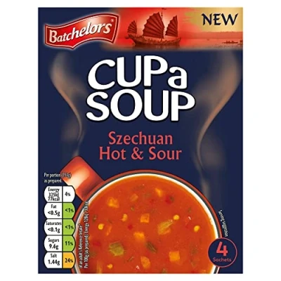 Abbildung von Batchelors Cup A Soup Hot &amp; Sour 4er Pack