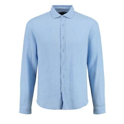 Abbildung von Key Largo Finca Hemd, Herren, Größe: Large, Navy