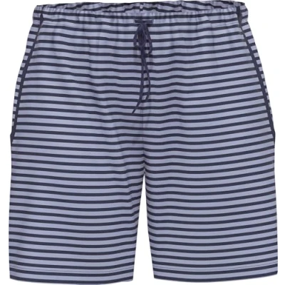 Abbildung von Ammann Schlafhose Bio Damen Hose, kurz Single Jersey Streifen