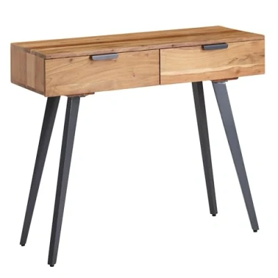 Abbildung von Konsolentisch 90 x 78 36 cm Akazie