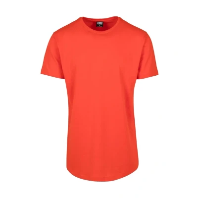 Abbildung von Urban Classics Shaped LONG DO NOT USE Tshirt basic, Herren, Größe: XS, Orange