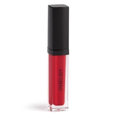 Abbildung von Inglot HD Lip Tint Matte Flüssiger Lippenstift, Volle Deckkraft, Für ein mattes Finish, mit Schwammapplikator, Pigmente, ohne Parabene, 5,5 ml : 70