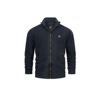 Abbildung von Indicode Jeans Infenado Fleecejacke, Herren, Größe: Small, Dark navy