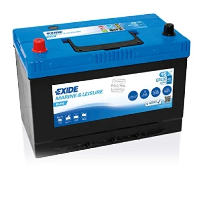 Abbildung von EXIDE ER450 Batterie 12V 95Ah 650A B0, DUAL TOYOTA: Verso, RAV4 III SUV, IV HYUNDAI: ix35, Tucson, SANTA FE 3, MAZDA: 6 Kombi, Sport Kombi