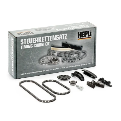 Abbildung von HEPU 21 0480 Steuerkettensatz Simplex, Kette geschlossen VOLKSWAGEN: Passat B5 GP Limousine, CC, Variant, AUDI: A3 Sportback, Q7