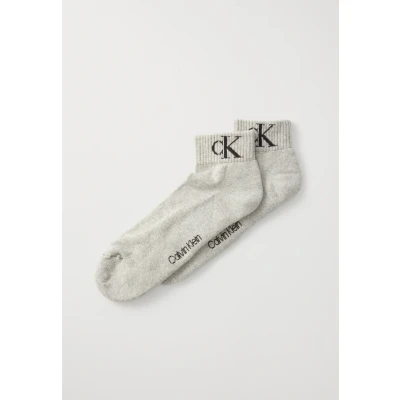 Abbildung von Calvin Klein Men&#039;s Quarter Sock, Black, 39/42 (2er Pack)