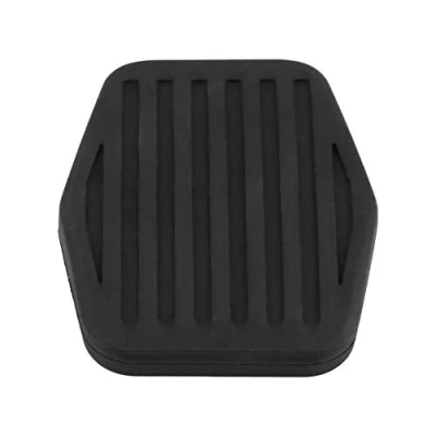 Abbildung von Pedale Auto Bremskupplungspedalauflage Gummipolster Bremspedal Pedal Kupplung Gummi Pedalbelag Kupplungspedal Schwarz Pads für Focus MK2 CMAX C Kuga 1234292 3M512457CA