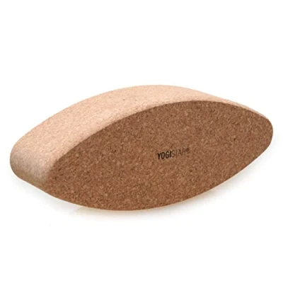 Abbildung von Yogablock Egg Cork Yoga Kork Stabil YOGISTAR