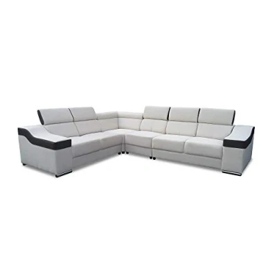Abbildung von All4All Ecksofa mit Schlaffunktion Cleo Eckcouch in L Form Sofa Bettkasten Schlafsofa Sofabett Modern Farbe Wählbar Gewebe oder Kunstleder Seite rechts 19