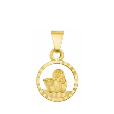 Abbildung von amor Motiva Engel Anhänger, Größe: One Size, Gold