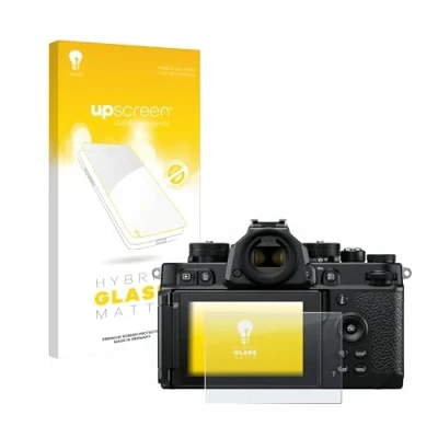 Abbildung von upscreen Entspiegelungs Schutzglas für Nikon Z F Schutzfolie Matt, Glas Folie [mattierend, 9H Panzerschutz, Anti Fingerprint]