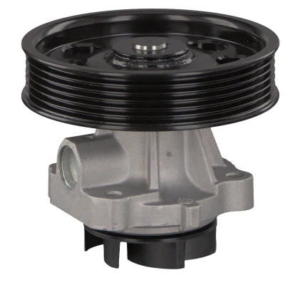 Abbildung von FEBI BILSTEIN 24334 Wasserpumpe Aluguss mit Dichtring Kunststoff OPEL: Astra H Schrägheck, Combo C Kasten / Kombi, Corsa D Schrägheck
