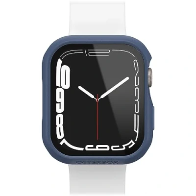 Abbildung von OtterBox Eclipse Bumper mit integrierter Displayschutzglas für Apple Watch Series 9/8/7 45mm, gehärtetes Glas, stoßfeste, sturzsichere und schlanke Schutzhülle Watch, Dunkelblau