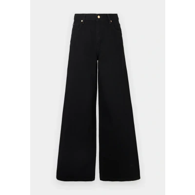 Abbildung von Tommy Hilfiger WIDE LEG Jeans Relaxed Fit, Damen, Größe: 29x28, Black