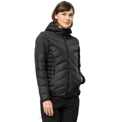 Abbildung von Jack Wolfskin Tundra Daunenjacke, Damen, Größe: Small, Black