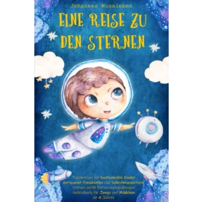 Abbildung von Eine Reise zu den Sternen: Traumreisen für hochsensible Kinder entspannt Einschlafen und Selbstbewusstsein stärken durch Entspannungsübungen Vorlesebuch Jungs Mädchen ab 4 Jahren