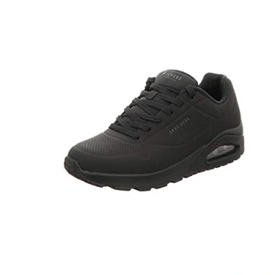 Abbildung von Skechers Herren UNO Stand On Air Sneaker, Black Durabuck/Trim, 41.5 EU