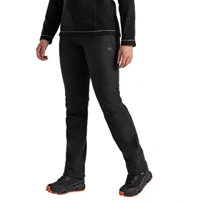 Abbildung von Craghoppers Damen Airedale Trousers Wanderhose, Black, 12L
