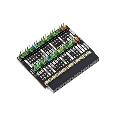 Abbildung von Raspberry Pi 400 GPIO Header Adapter, 2X 40PIN Header, Leaning Version,Angled Expansion, Convenient to Use Hats (PI400 ADAPTER B)