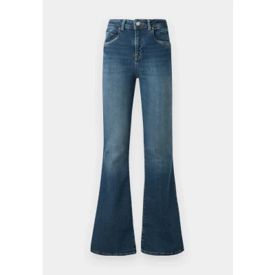 Abbildung von LTB Jonna HIGH RISE Flare Flared Jeans, Damen, Größe: 29x32, Dark blue denim