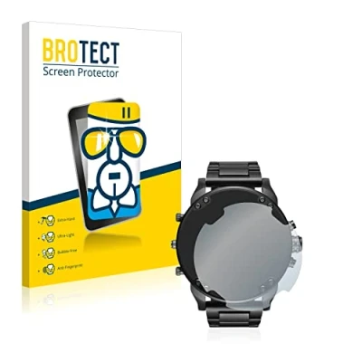 Abbildung von BROTECT Schutzglas für Diesel DZ7395 Mr. Daddy 2.0 Schutzfolie Panzer Folie Glas [Extrem Kratzfest 9H, Anti Fingerprint, Ultra Transparent]