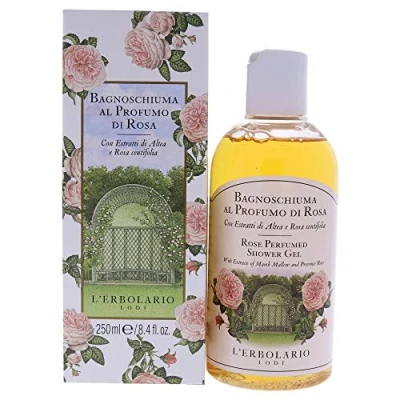 Abbildung von L&#039;Erbolario Rose Bade und Duschgel, 1er Pack (1 x 250 ml)