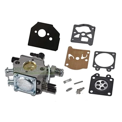 Abbildung von Vergaser + Membransatz für 45 52 58 ccm Motorsäge kompatibel mit Fuxtec, Scheppach, Hyundai, Brast, Einhell, Rotenbach, Hecht, Güde, AL KO, ProGreen, Hanseatic, Riwall, Asgatec, Daye Kettensäge