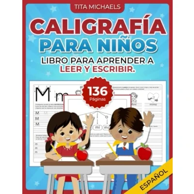 Abbildung von Caligrafia para Niños en Español: Libro Aprender a Leer y Escribir Letras, Silabas, Palabras Oraciones. ¡Practica, Diviértete Colorea tu Aprendizaje! (Caligrafia Inicial)