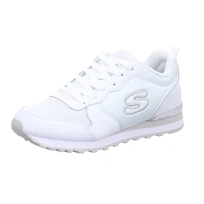 Abbildung von Skechers Damen Og 85 Goldn Gurl Sneaker Low, White Silver, 37 EU
