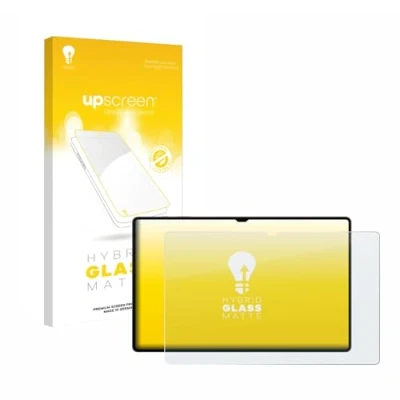 Abbildung von upscreen Entspiegelungs Schutzglas für Samsung Galaxy Tab S10 Ultra 5G Schutzfolie Matt, Glas Folie [mattierend, 9H Panzerschutz, Anti Fingerprint]