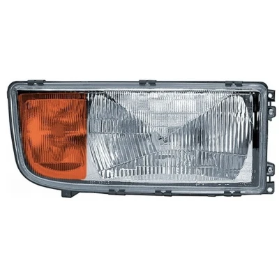 Abbildung von MAGNETI MARELLI 710301081322 Scheinwerfer rechts H4, P21W, T4W Halogen mit Blinklicht für Rechtsverkehr Stellmotor LWR MERCEDES BENZ: ATEGO