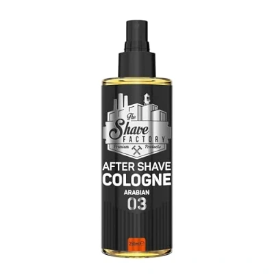 Abbildung von The Shave Factory After Cologne eine duftende Essenz für einwandfreie Pflege ein langanhaltendes Gefühl von Frische und Komfort (250ML, 03 Arabian)