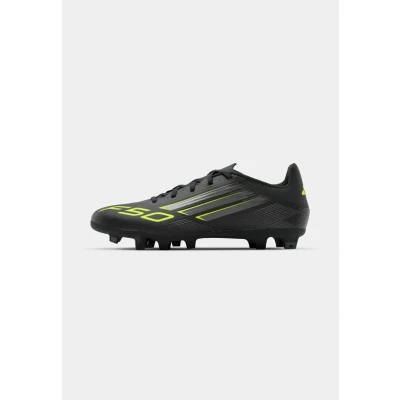 Abbildung von adidas Performance F50 CLUB Fußballschuh Nocken, Herren, Größe: 40, Core black/iron metallic/lucid lemon Schuhe