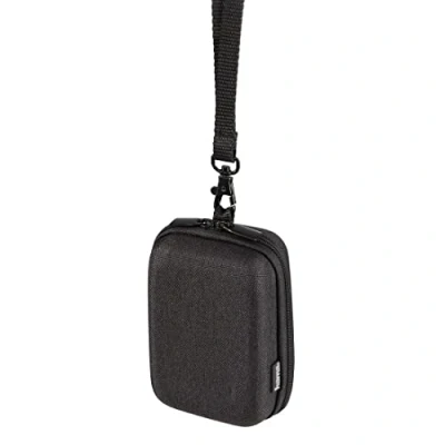 Abbildung von Hama Kameratasche Hardcase Ambato 60M Kamera Tasche Schwarz, Schutz Hülle Cover Foto Etui Camera Bag Gürtelschlaufe Digital