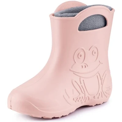 Abbildung von Ladeheid EVA federleichte Regenschuhe LA CA 03 Kinder Gummistiefel mit herausnehmbares Innenfutter