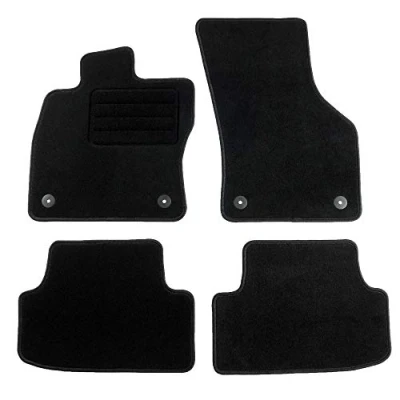 Abbildung von TEXER Textil Fußmatten Passend für Skoda Octavia III Bj. 2012 Basic