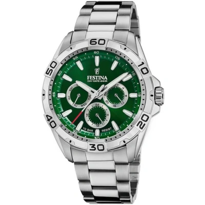 Abbildung von Festina Chronograph, Herren, Größe: One Size, Argenté
