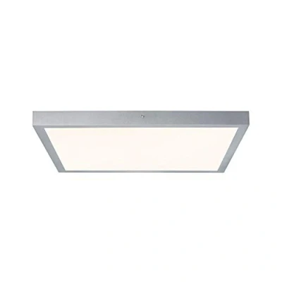Abbildung von Paulmann 70652 LED Panel Lunar eckig 600x600mm 27,4W 230V Chrom matt Alu Deckenaufbauleuchte Deckenleuchte Deckenlampe