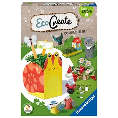Abbildung von Ravensburger Kreativset Eco Create, Midi Little Garden, Made in Europe, FSC® schützt Wald weltweit