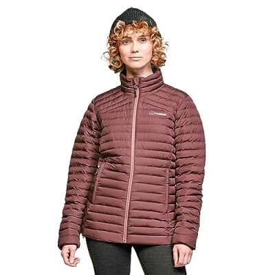Abbildung von Berghaus Damen Nula Isolierte Kunststoffjacke, langlebiges Design, wasserabweisende, Schwarz, 34 EU