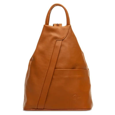 Abbildung von Caspar Tagesrucksack, Damen, Größe: One Size, Cognac