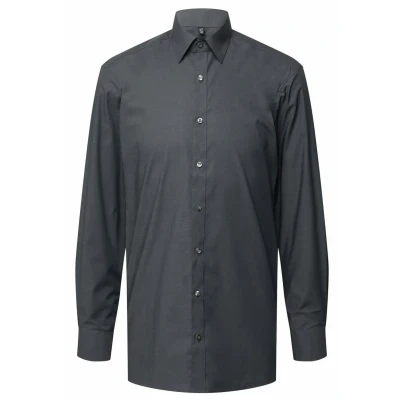 Abbildung von Olymp Level Five SLIM FIT Business MIT Stretchanteil Businesshemd, Herren, Größe: 36, Anthrazit