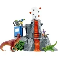 Abbildung von Schleich Dinosaurs Volcano Expedition BASE CAMP 42564 Spielzeug für Kinder, Größe: One Size, Multi coloured