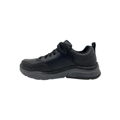 Abbildung von Skechers Sportlicher Schnürer, Herren, Größe: 40, Black Schuhe