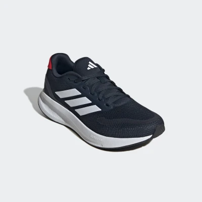 Abbildung von adidas Performance Runfalcon 5 Laufschuh Straße, Herren, Größe: 42 2/3, Aurora ink/footwear white/pure ruby Schuhe